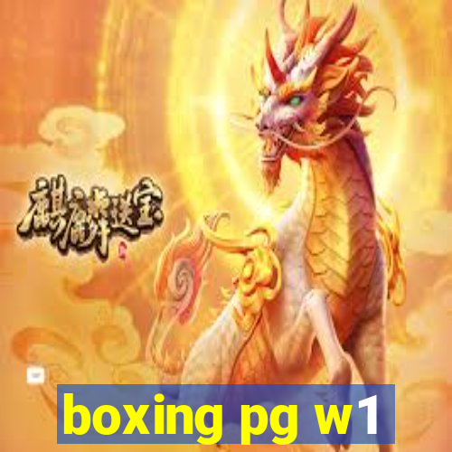 boxing pg w1